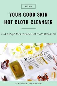 your good skin nourishing hot cloth
