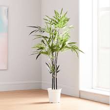 With vibrant green, uv resistant rubber leaves and a natural trunk, this tree appears so realistic, no one will be able to tell that it's a fake plant. 15 Fake Houseplants That Look Like The Real Thing