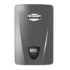 Provides 4 gallons of hot water per minute; Water Heaters