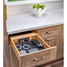 charging drawer with 2 electrical