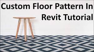 custom floor pattern in revit you