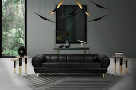5 black leather sofas ideal for your