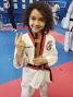 Lebanon's Aguirre becomes youngest 2nd degree black belt at age 7.