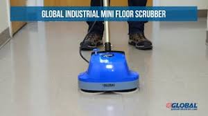 global industrial mini floor scrubber