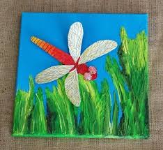 Dragonfly Art Project Drywall