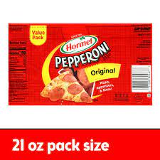 hormel pepperoni original value pack