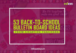 school bulletin board ideas