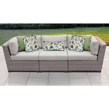 Wicker Outdoor Sectional Sofa