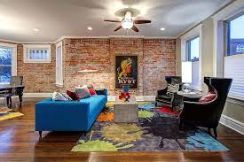 100 brick wall living rooms that