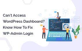 can t access wordpress dashboard know