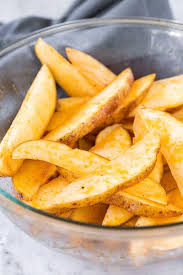 air fryer potato wedges extra crispy