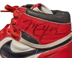 michael jordan s sneakers auctioned and