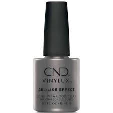 cnd vinylux gel effect top coat nail