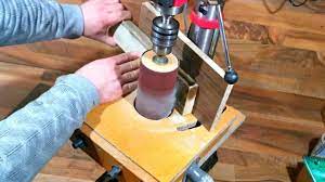 spinning drum sander for drill press