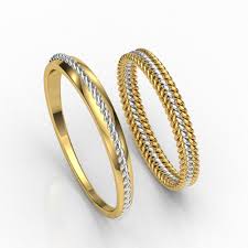 hue of love gold couple bands