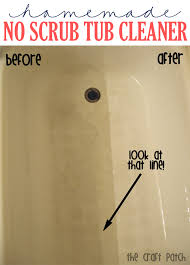 no scrub miracle tub cleaner the