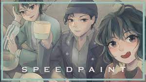 Digital Speedpaint] The Akai Family Reunion (Detective Conan Fanart) -  YouTube