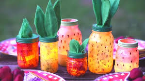 How To Make Mason Jar Fruit Lanterns