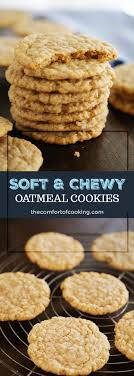 chewy oatmeal cookies
