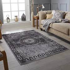 new grey small and large rugs bedroom