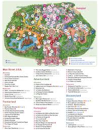 Map Of Disneyland Paris And Walt Disney Studios