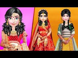 indian wedding makeover salon game