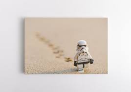 Lego Stormtrooper Canvas Wall Art Star