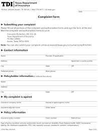 Jun 25, 2021 · twia form, rate filings insurance laws texas department of insurance 333 guadalupe, austin tx 78701 | p.o. Form Cp012 Download Fillable Pdf Or Fill Online Complaint Form Texas Templateroller