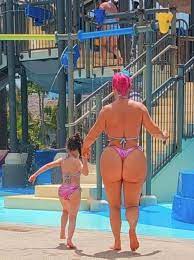 Coco Austin slammed for 'inappropriate' G-string bikini at water park