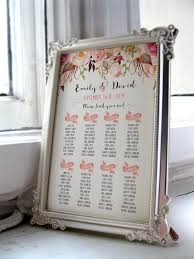Personalized Wedding Seating Chart Aisle Society