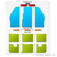 The Capitol Theatre Flint 2019 Seating Chart
