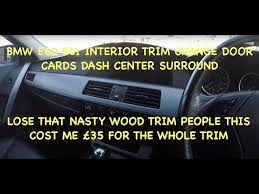 bmw how to change interior trim is this