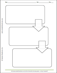Three Box Flow Chart Worksheet Also Available With 2 4