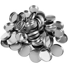 allwon 56 pack empty round metal pans