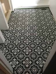 how to ruin your diy painted tile floor