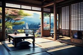 Japanese Zen Garden Morning Light