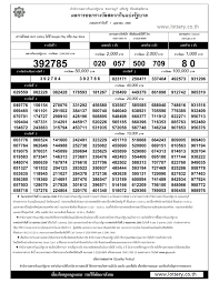 Lottery 30-12-63 ตรวจหวย สลากหวย — ตรวจหวย 1 เมษายน 2560 ผลลอตเตอรี่งวด