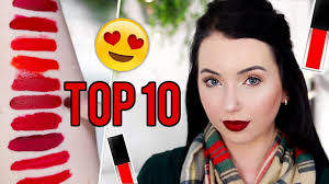 top 10 red liquid lipsticks perfect