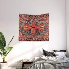 Persian Rug Print Wall Tapestry