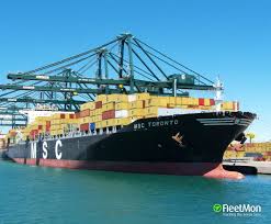 vessel msc toronto container ship imo