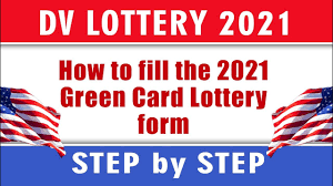 dv lottery registration form 2021 how