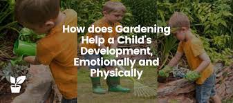 How Does Gardening Help A Child S