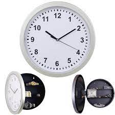 safe wall clock secret jewelry