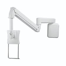 monitor arm beside arm wall mount