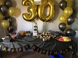 If you're treating someone to a special meal, either surprise them with somewhere they've never been to before or book a table at their favourite local restaurant. 30th Birthday Party Theme Ideas For Her 30th Birthday Decorations Birthday Decor For Him 30th Birthday Party For Him