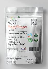 organic ragi flour finger millet