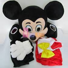 mickey mouse minnie mouse mascot costume