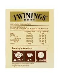 twinings camomile tea bags 10 pack