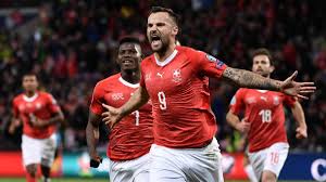 Matchställ fotboll schweiz em 2020 granit xhaka 10 hemmatröja kortärmad. Em Qualifikation Schweiz Feiert Wichtigen Erfolg Gegen Irland Eurosport