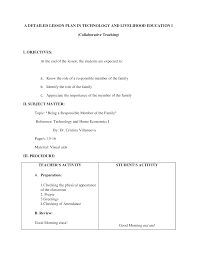 Brilliant Ideas Of A Detailed Lesson Plan In Technology Essay